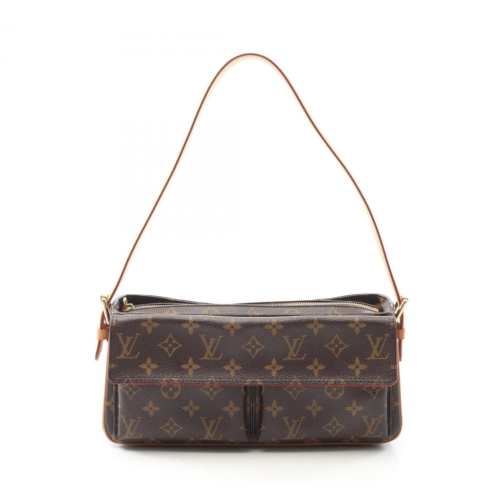 Louis Vuitton Vivasite MM Monogram Coated Canvas Shoulder Bag