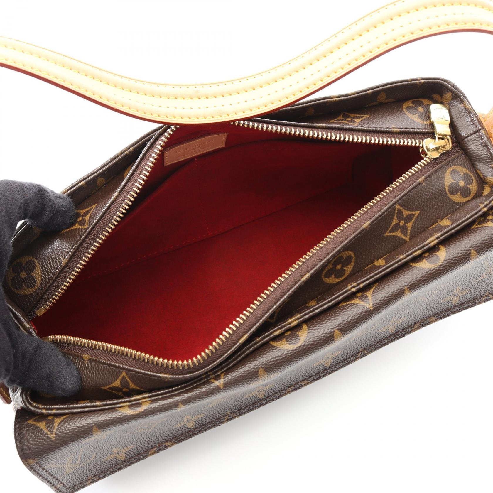 Louis Vuitton Vivasite MM Monogram Coated Canvas Shoulder Bag
