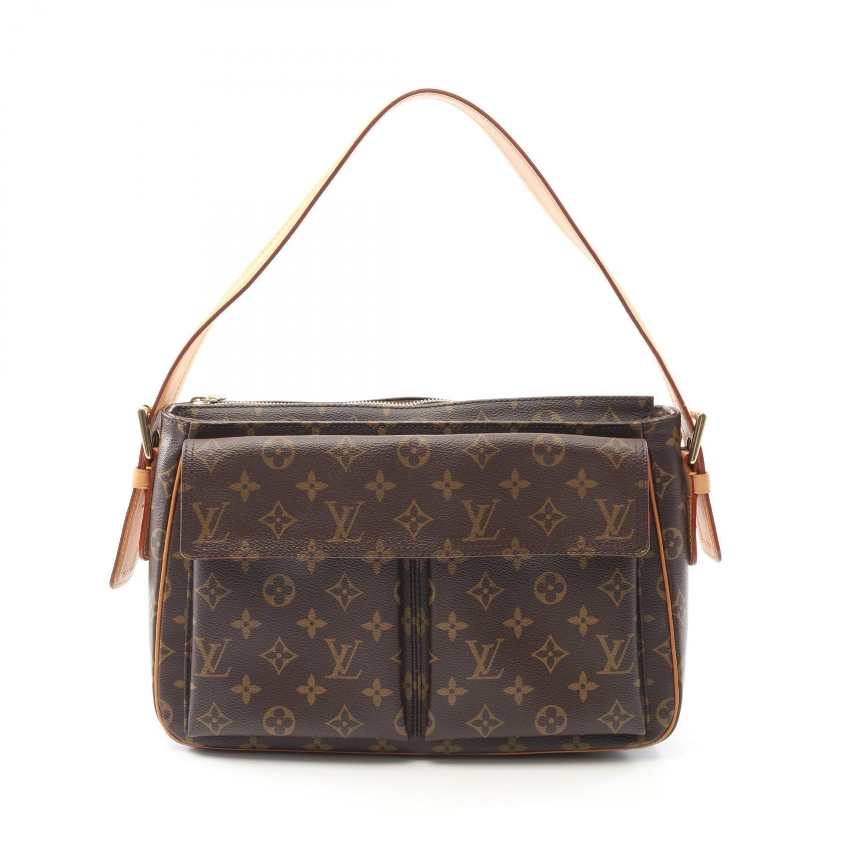 Louis Vuitton Vivasite GM Monogram Coated Canvas Shoulder Bag