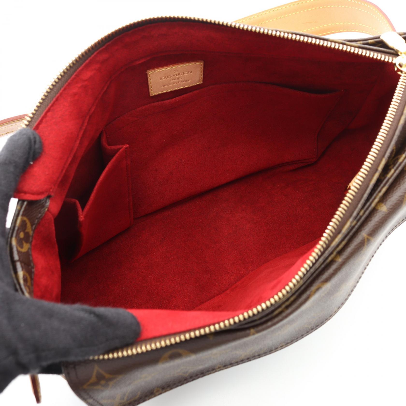 Louis Vuitton Vivasite GM Monogram Coated Canvas Shoulder Bag