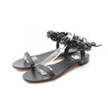 Chanel Camellia Patent Leather Sandals