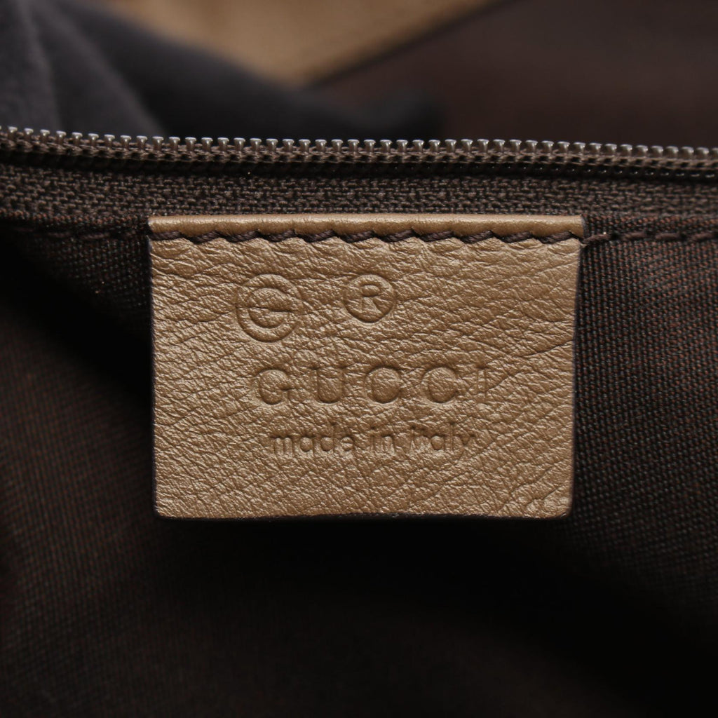 Gucci GG Crystal Leather Tote Bag