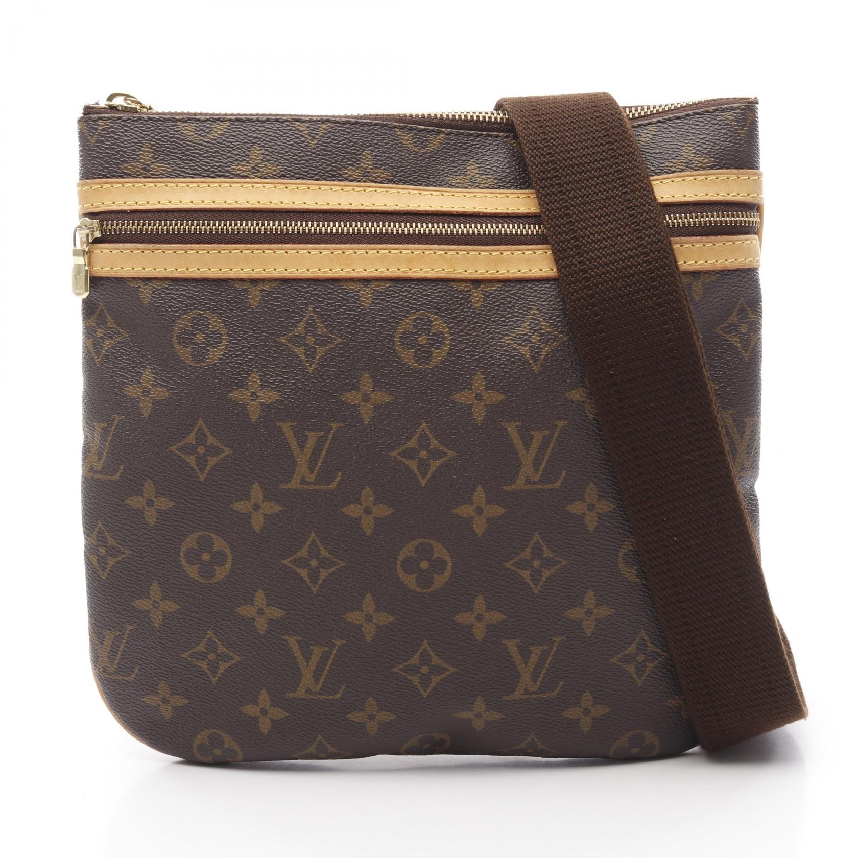 Louis Vuitton Pochette Bosphore Monogram Shoulder Bag