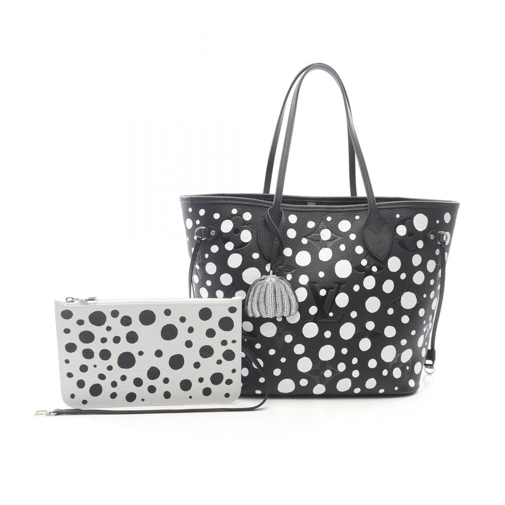 Louis Vuitton LOUIS VUITTON × yayoi kusama Neverfull MM Monogram Empreinte Limited Tote Bag