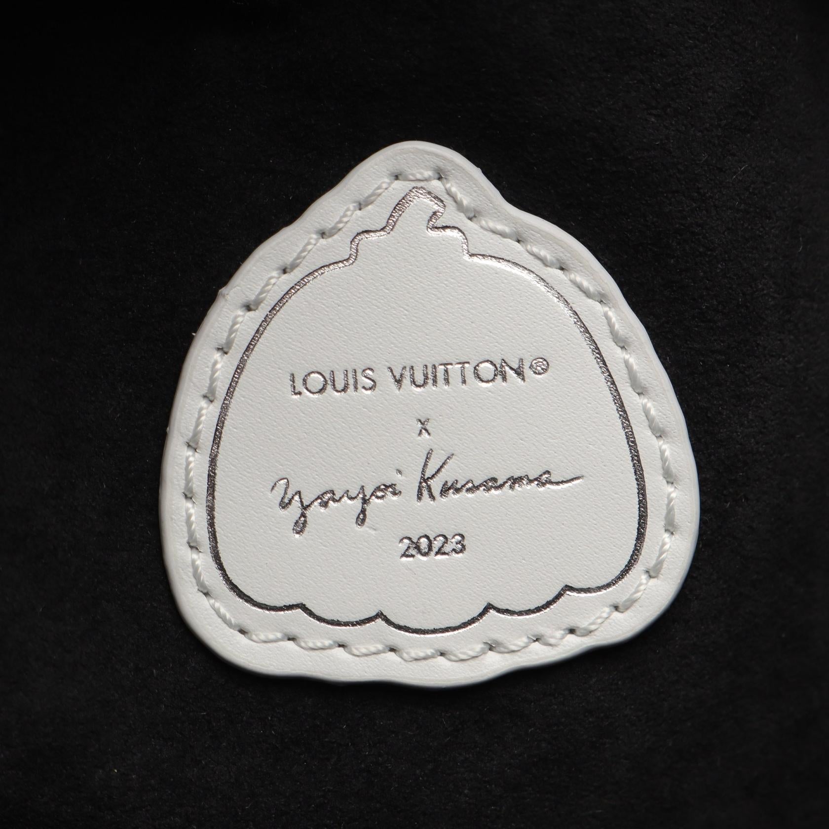 Louis Vuitton LOUIS VUITTON × yayoi kusama Neverfull MM Monogram Empreinte Limited Tote Bag