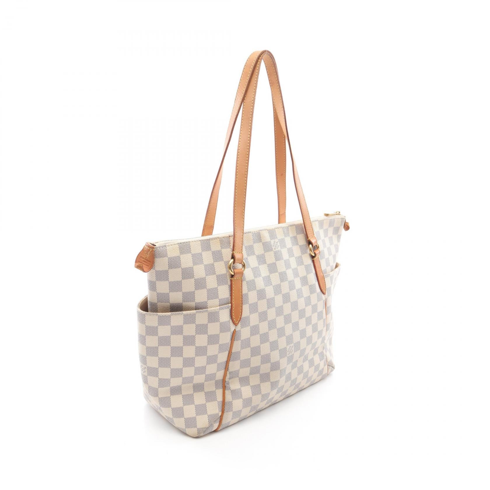 Louis Vuitton Totally MM Damier Azur Tote Bag
