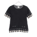 Chanel Tweed Cashmere Knit Top