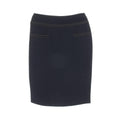 Chanel Camelia Button Rayon Acetate Skirt