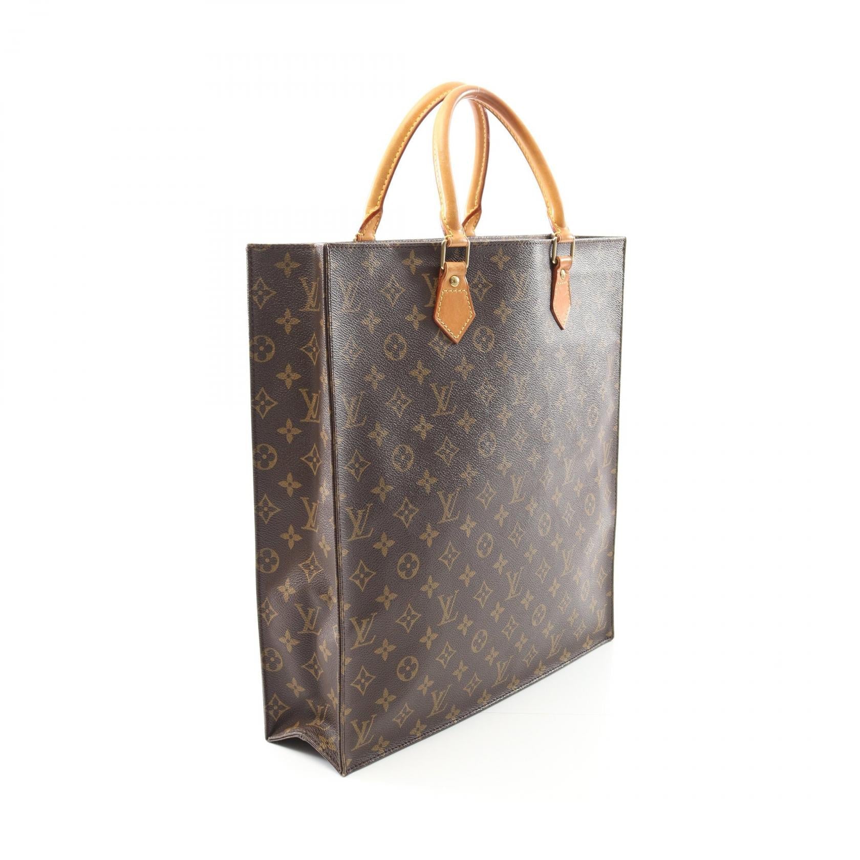 Louis Vuitton Sac Plat Monogram Tote Bag