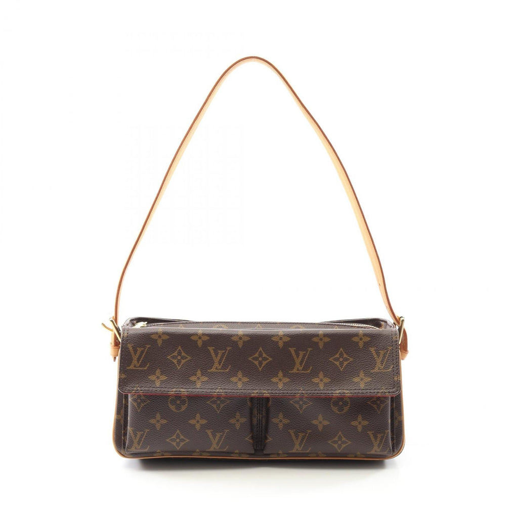 Louis Vuitton Vivasite MM Monogram Coated Canvas Shoulder Bag