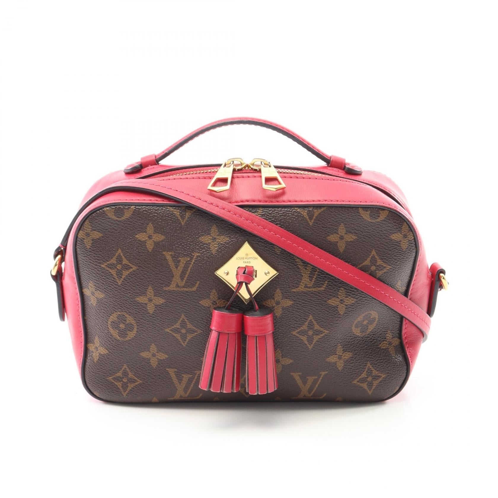 Louis Vuitton Saintonge Monogram Coated Canvas Shoulder Bag