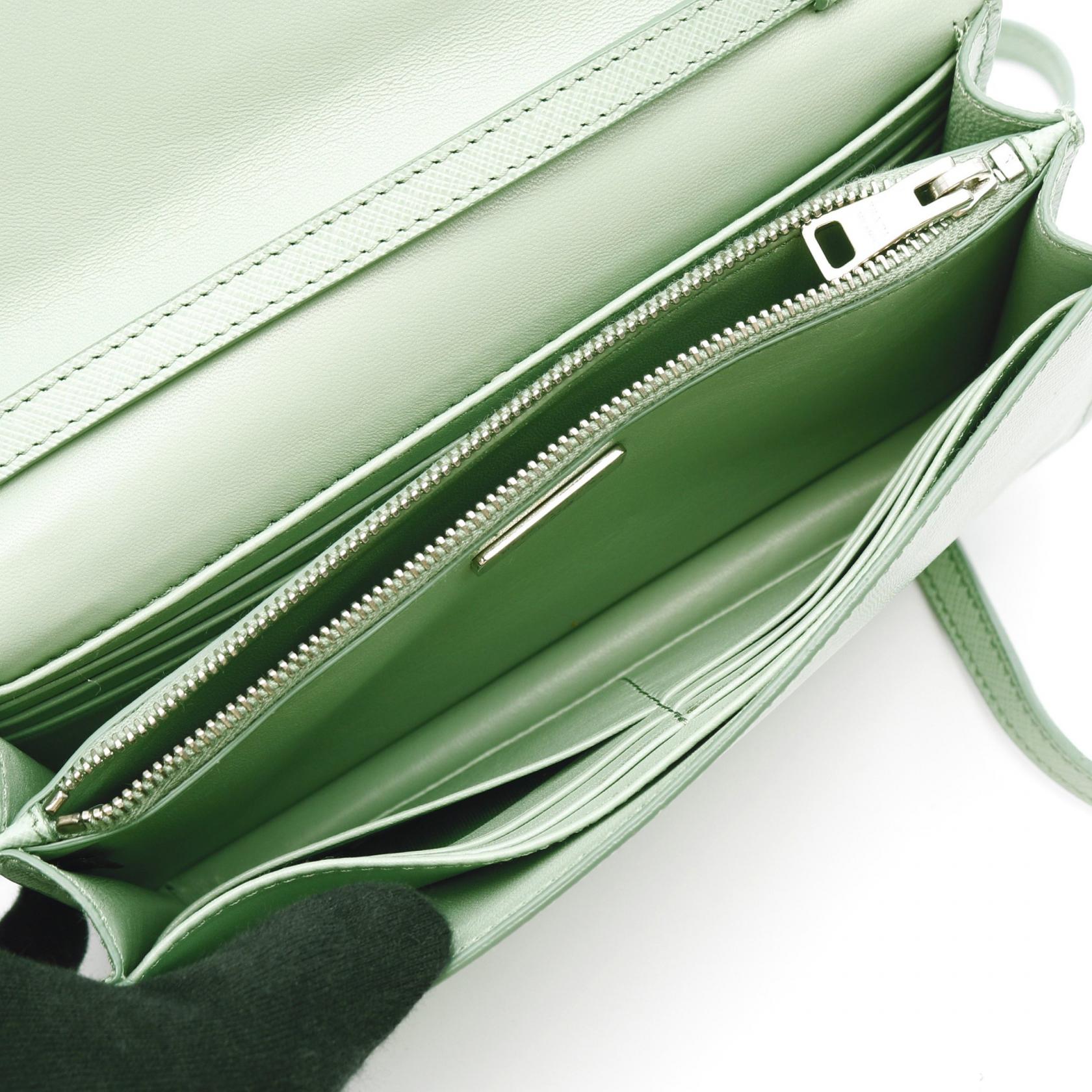 Prada SAFFIANO LUX Saffiano Leather Shoulder Bag