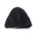 Chanel Coco Mark Angora Knit Cap