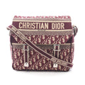Dior Diorcamp Oblique Canvas Leather Shoulder Bag