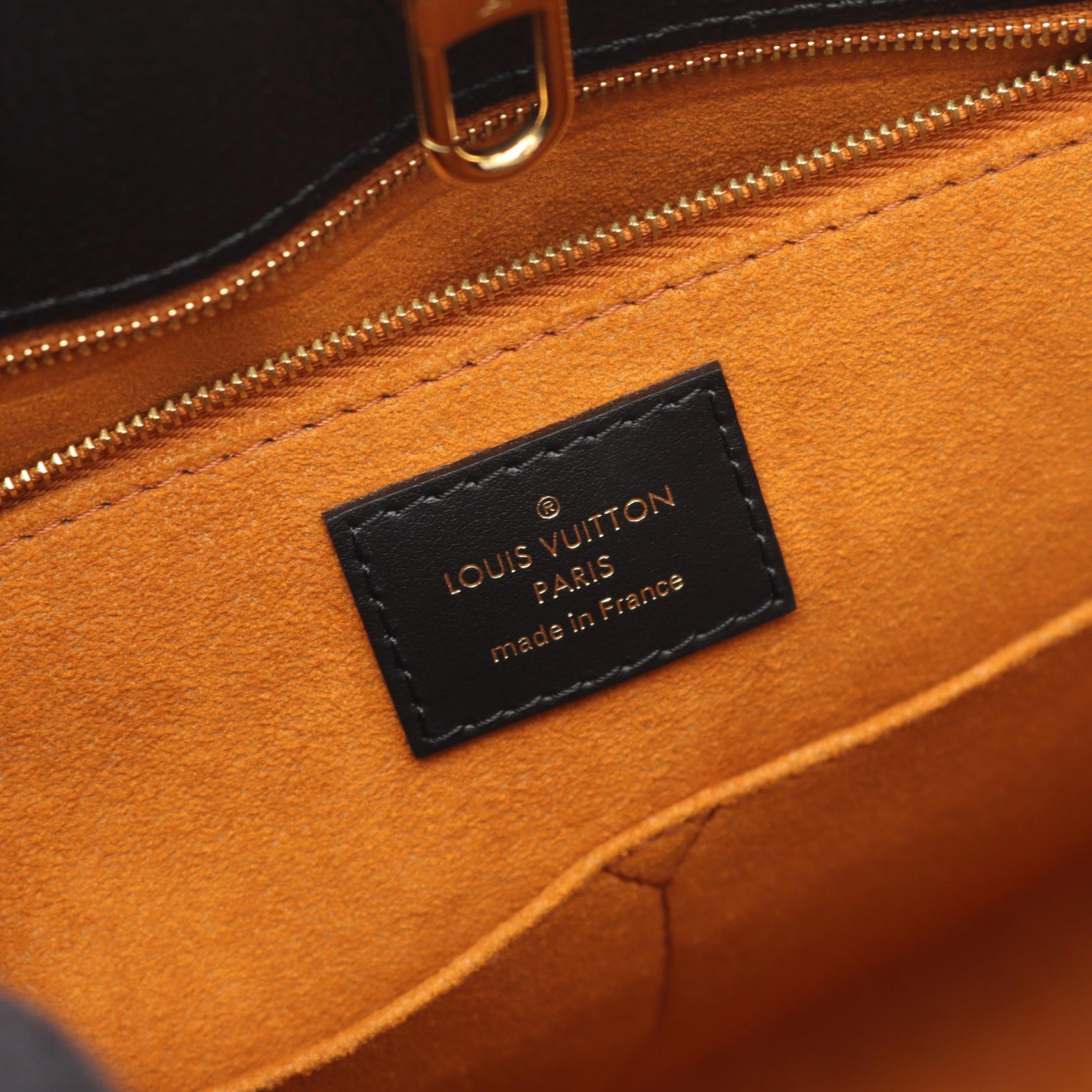 Louis Vuitton OnTheGo MM Monogram Empreinte Tote Bag