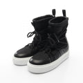Christian Dior Mesh Leather Fabric Boots