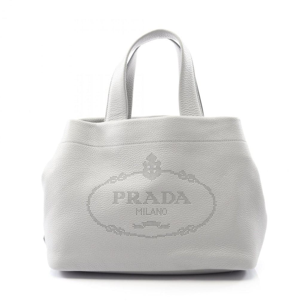 Prada VIT DAINO Leather Tote Bag