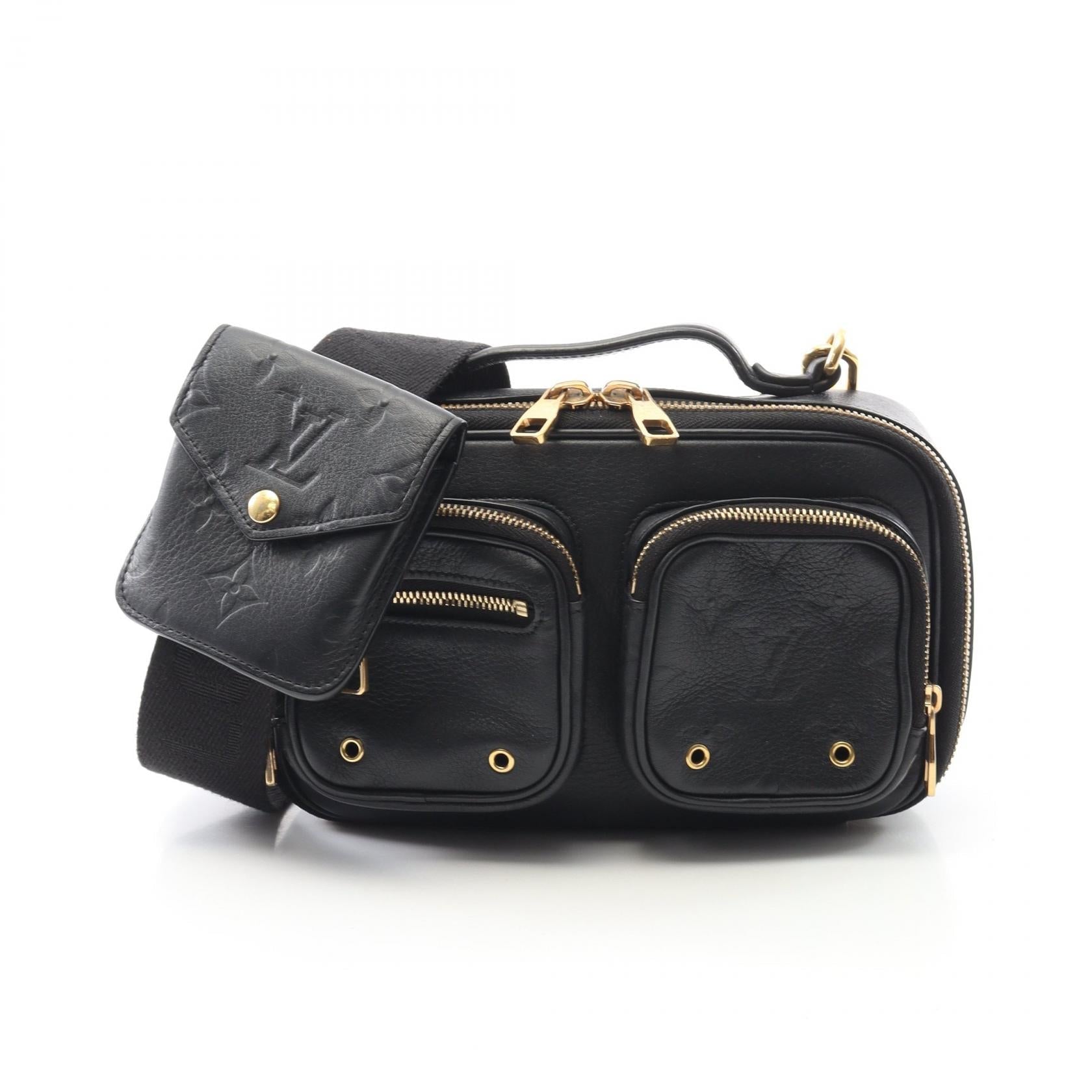 Louis Vuitton Utility Crossbody Leather Shoulder Bag