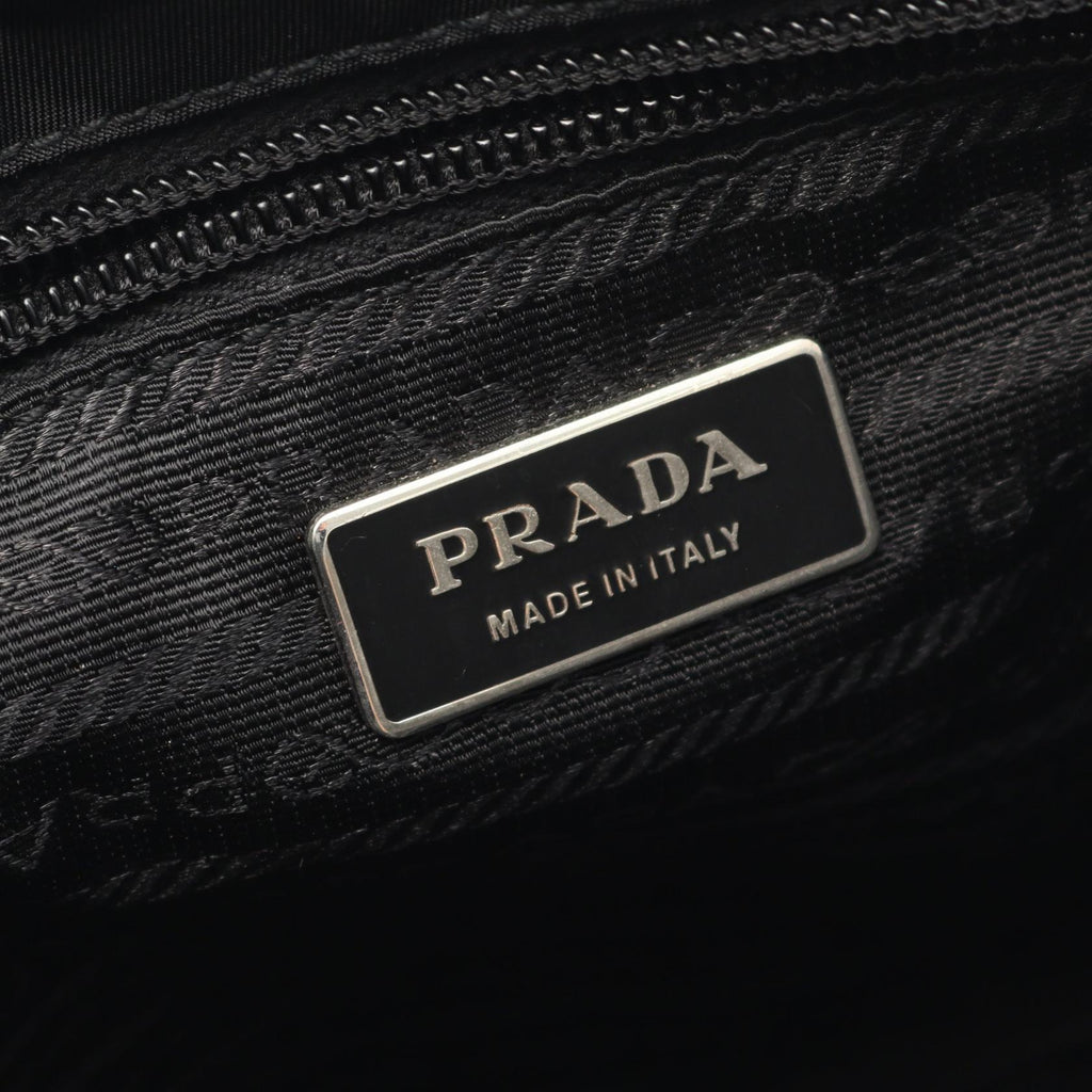 Prada Re-Nylon Saffiano Leather Shoulder Bag