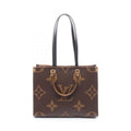 Louis Vuitton OnTheGo MM Monogram Giant Reverse Leather Tote Bag