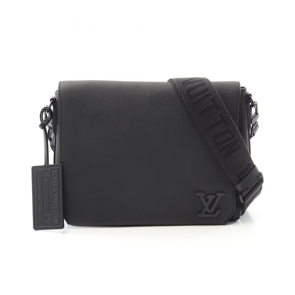 Louis Vuitton Takeoff Messenger Leather Shoulder Bag