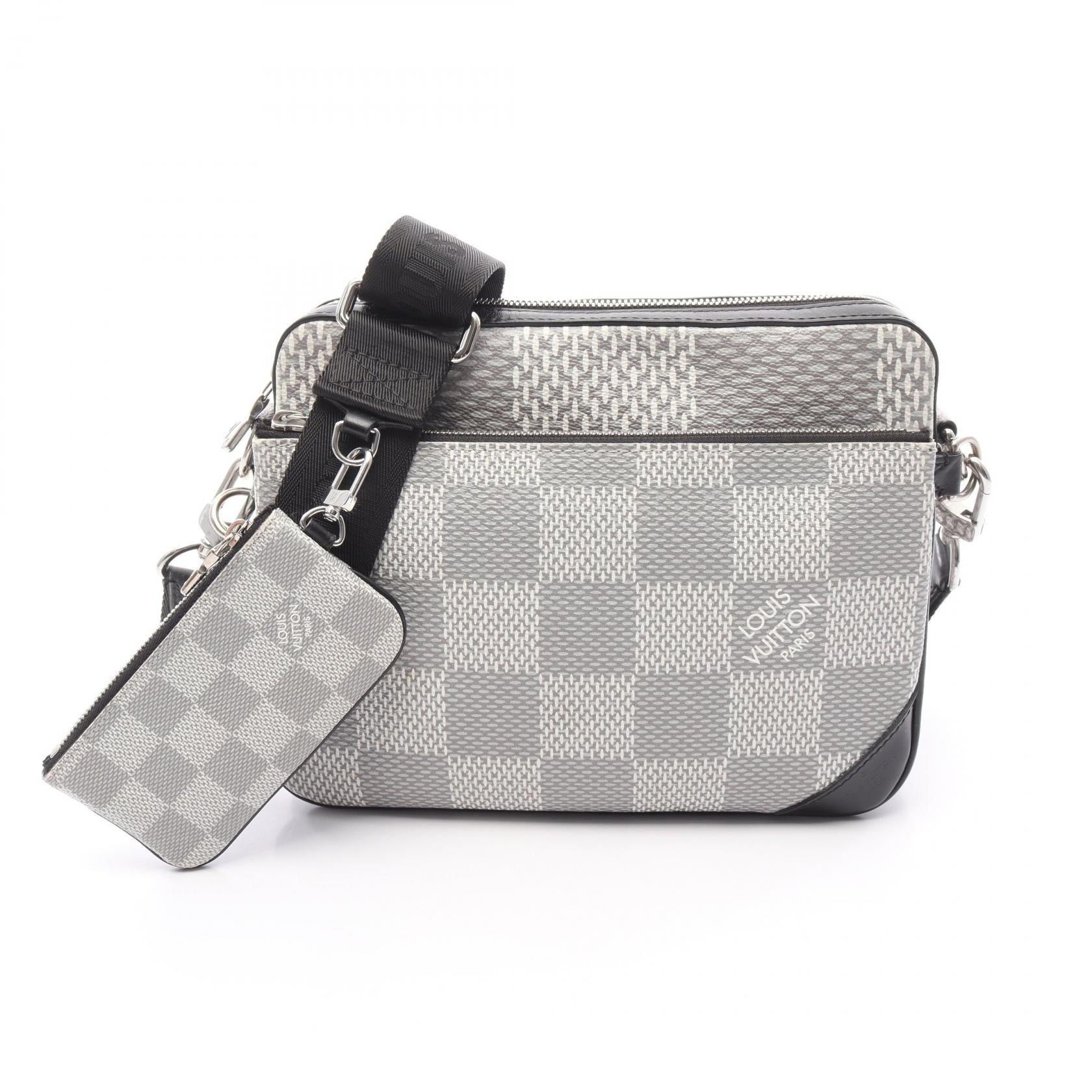 Louis Vuitton Trio Messenger Damier Graphite Coated Canvas Shoulder Bag