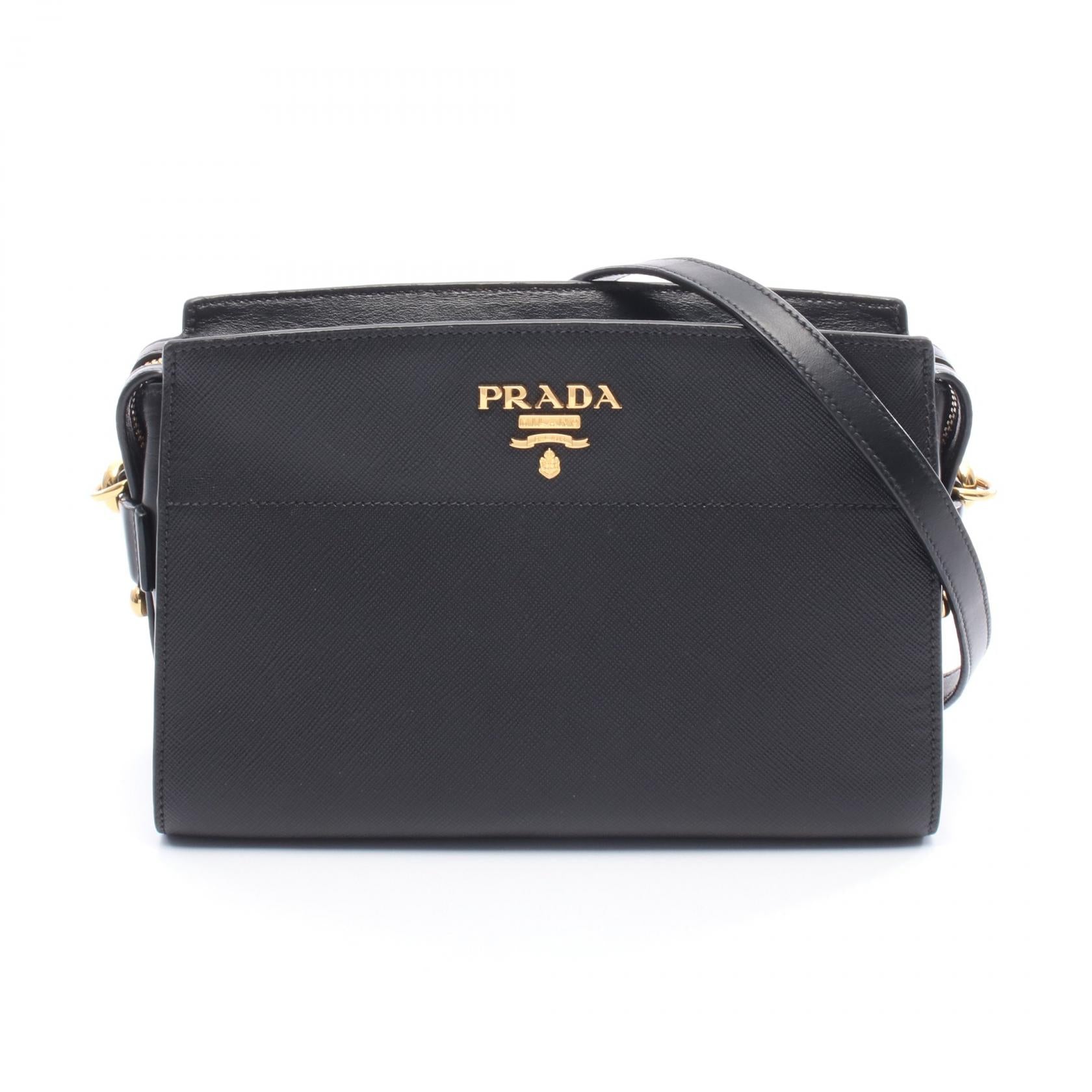 Prada SAFFIANO SOFT C Saffiano Leather Shoulder Bag