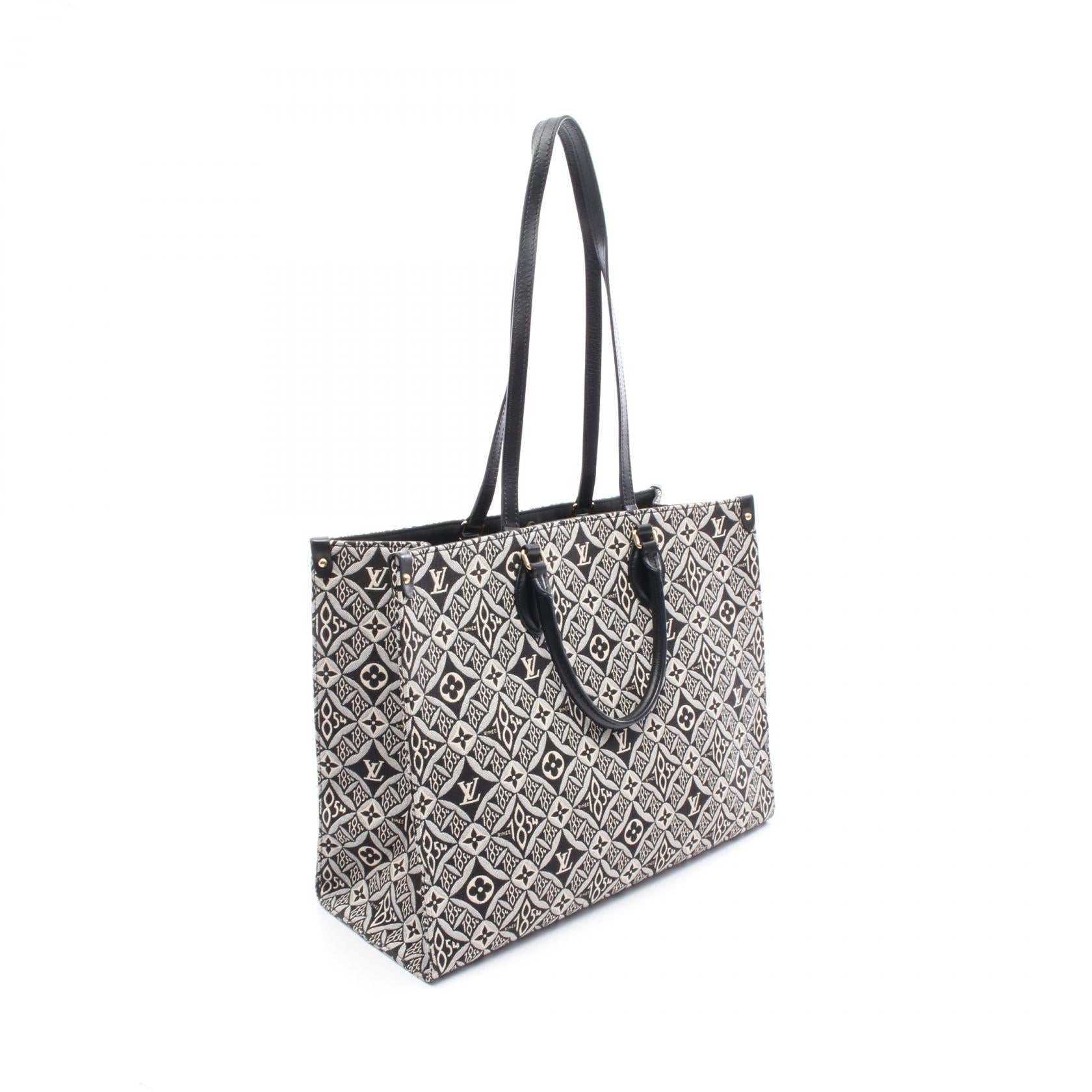 Louis Vuitton OnTheGo GM Monogram Jacquard Tote Bag