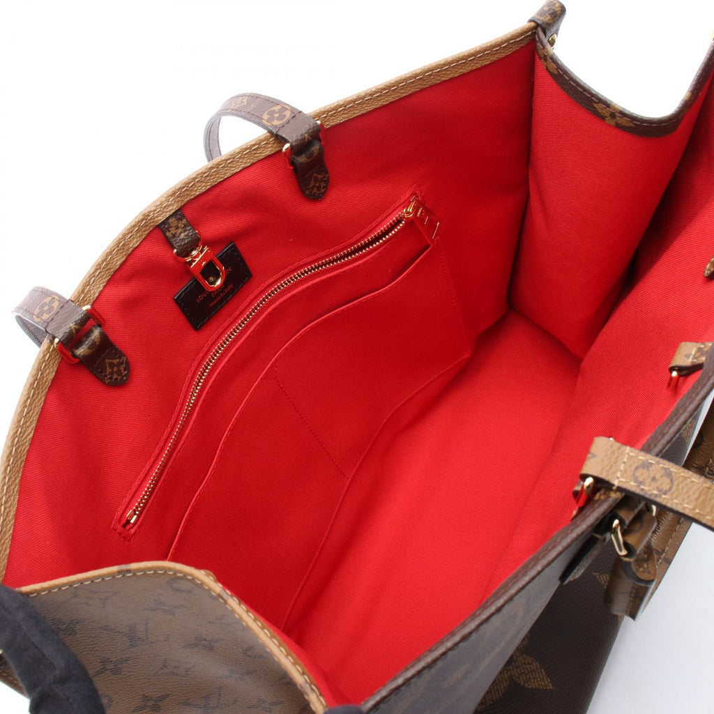 Louis Vuitton OnTheGo GM Monogram Giant Reverse Coated Canvas Tote Bag