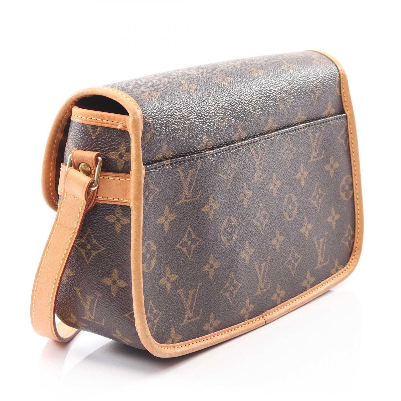 Louis Vuitton Sologne Monogram Coated Canvas Shoulder Bag
