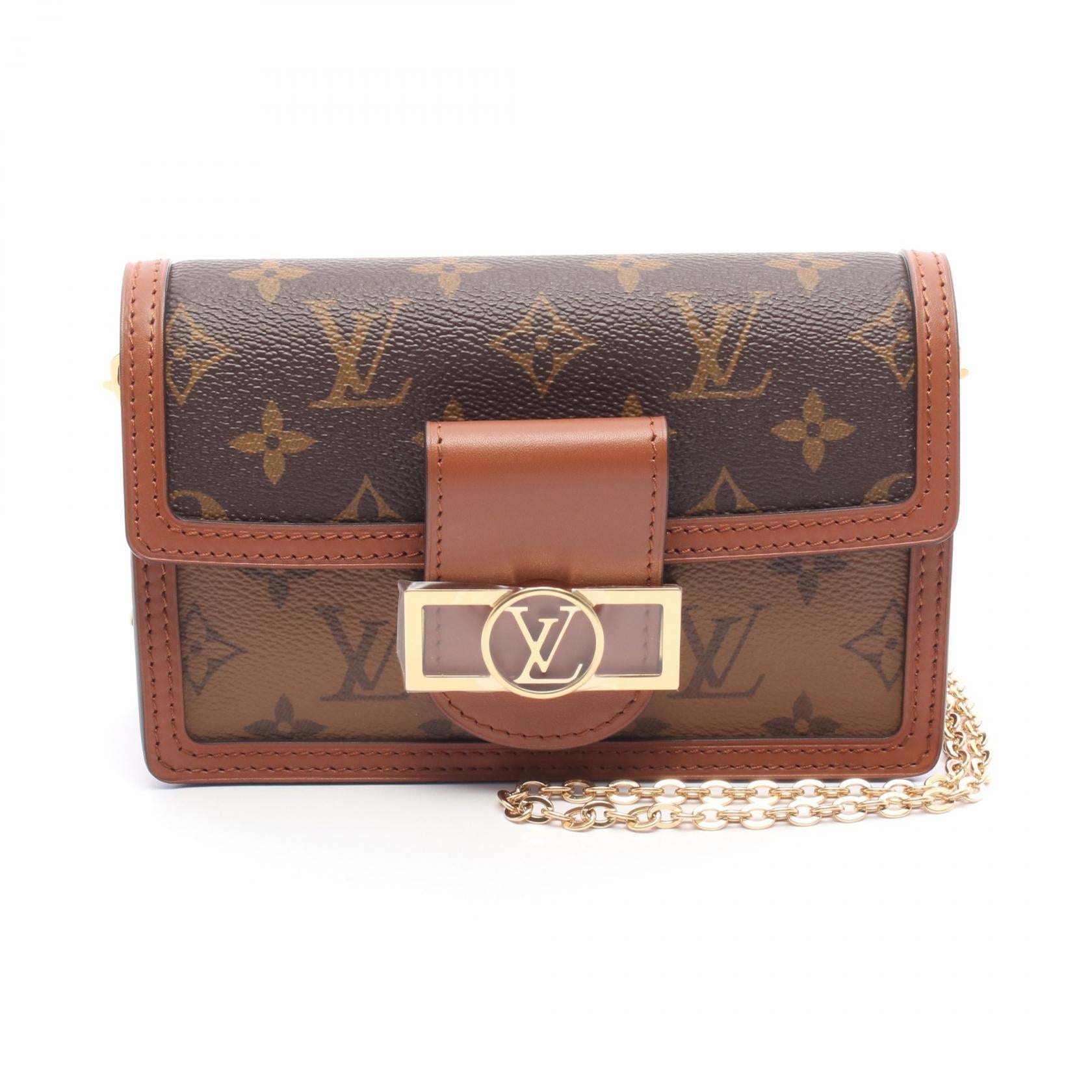 Louis Vuitton Portefeuille Dauphine Monogram 2way Shoulder Bag