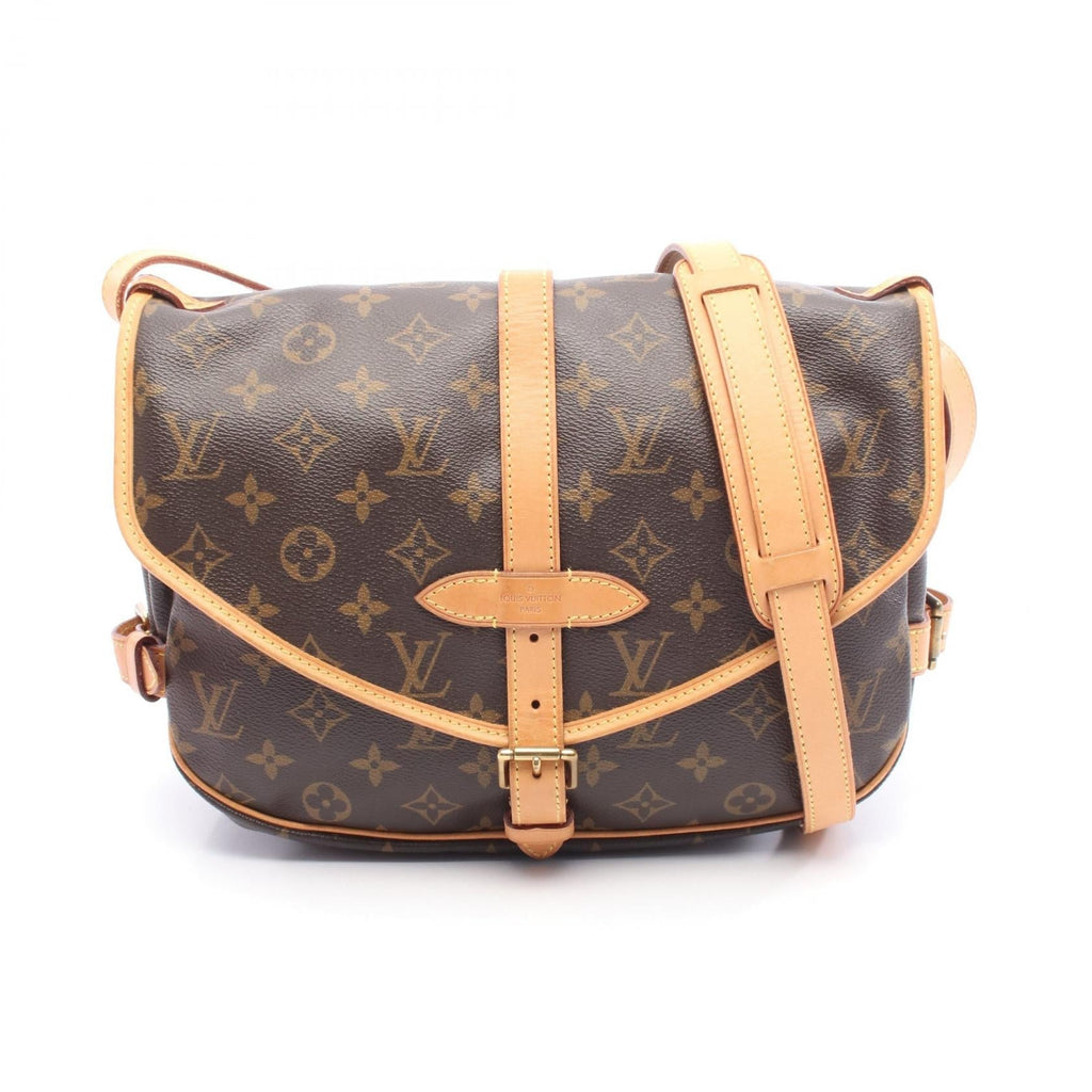 Louis Vuitton Saumur 30 Monogram Coated Canvas Shoulder Bag