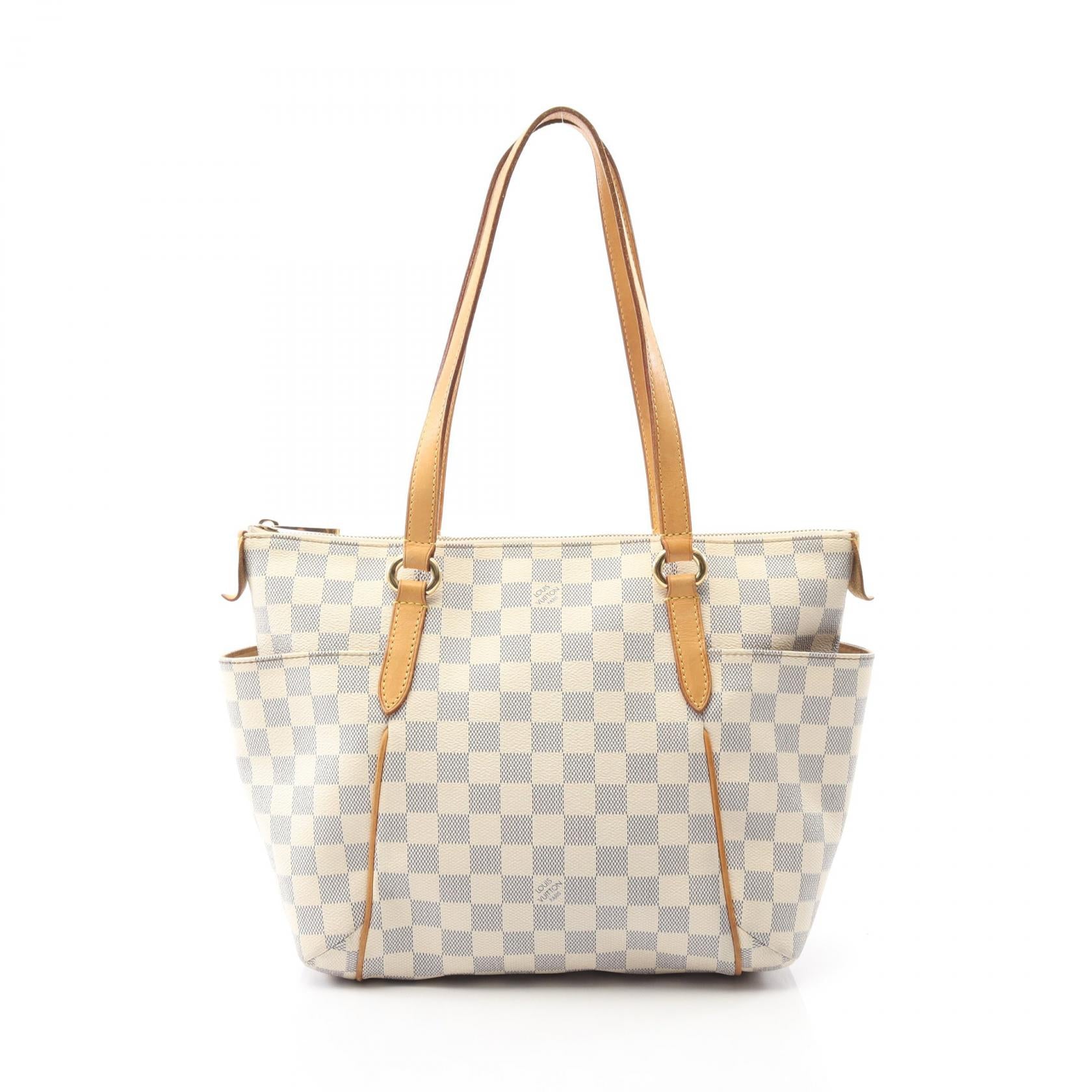 Louis Vuitton Totally PM Damier Azur Coated Canvas Tote Bag