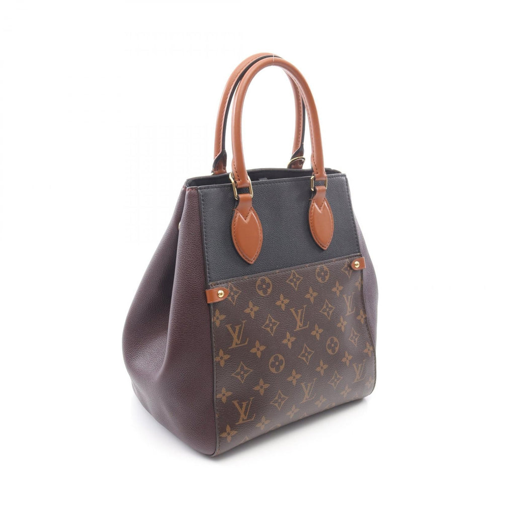 Louis Vuitton Fold Tote MM Monogram Coated Canvas Tote Bag