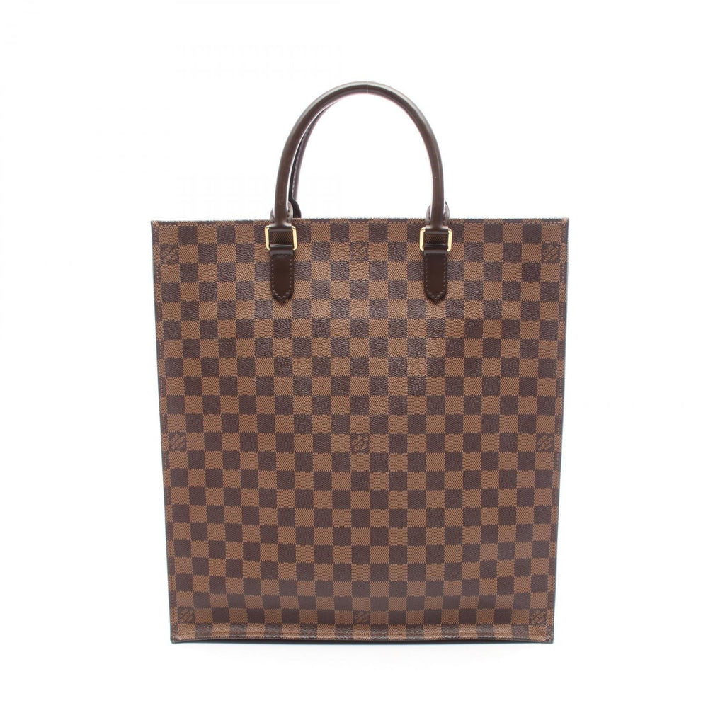 Louis Vuitton Sac Plat Damier Coated Canvas Tote Bag