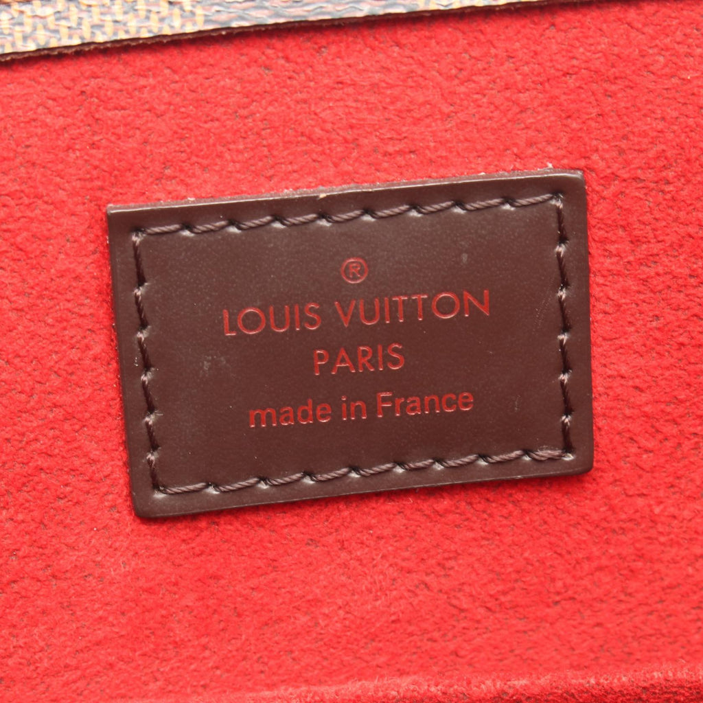 Louis Vuitton Sac Plat Damier Coated Canvas Tote Bag