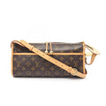 Louis Vuitton Popincourt Long Monogram Coated Canvas Shoulder Bag