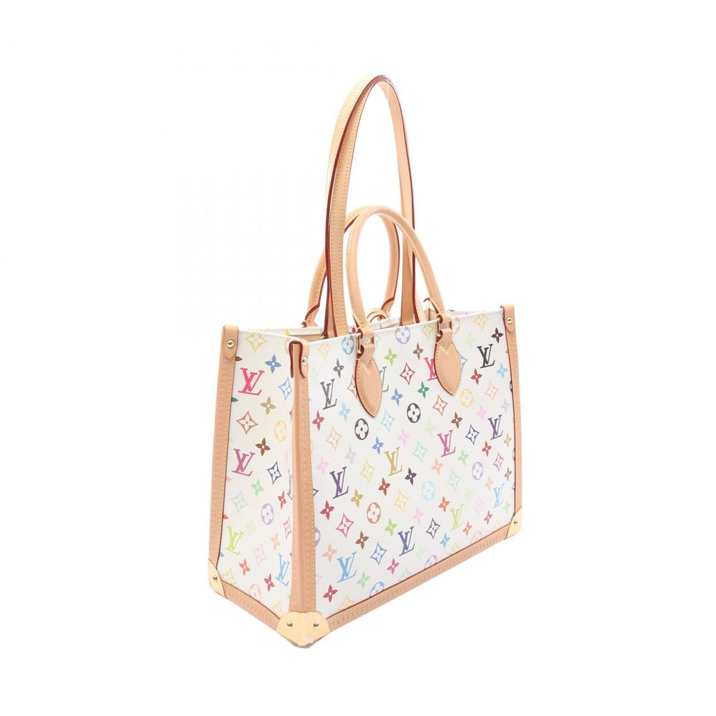 Louis Vuitton LOUIS VUITTON × Murakami OnTheGo Monogram Multicolor Coated Canvas Tote Bag