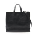 Louis Vuitton Shopper Tote MM Leather Tote Bag