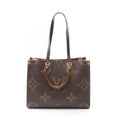 Louis Vuitton OnTheGo MM Monogram Giant Reverse Coated Canvas Tote Bag