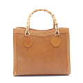 Gucci Bamboo Leather Tote Bag