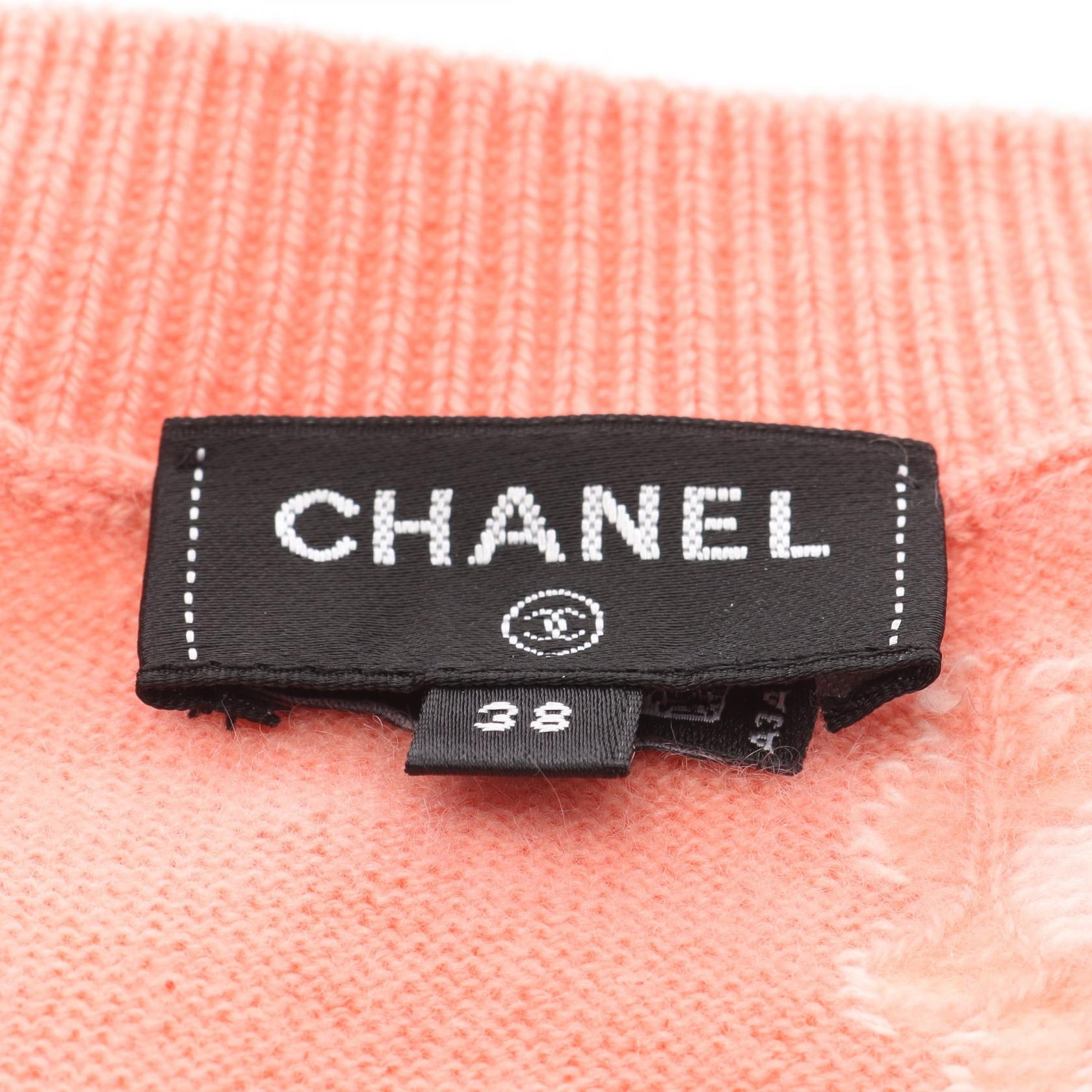 Chanel Coco Mark Cashmere Cardigan
