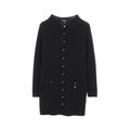 Chanel Coco Mark Lion Button Cotton Cardigan