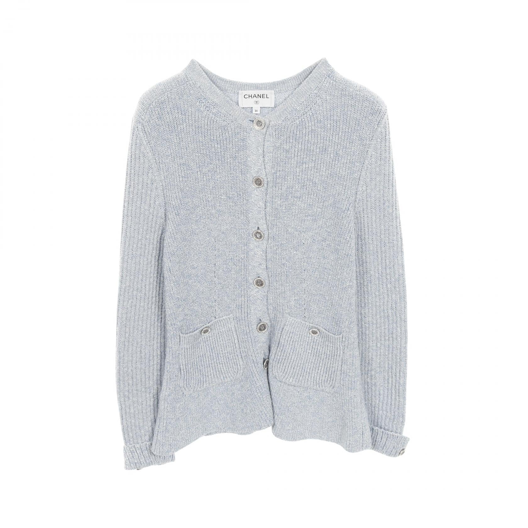 Chanel P74623K10706 Silk Cupro Cardigan