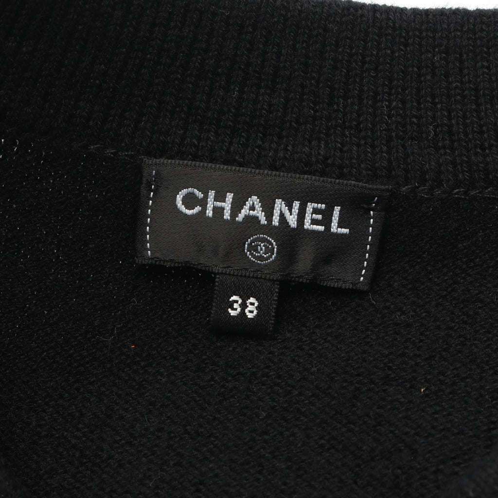 Chanel Coco Mark Button Cashmere Cardigan
