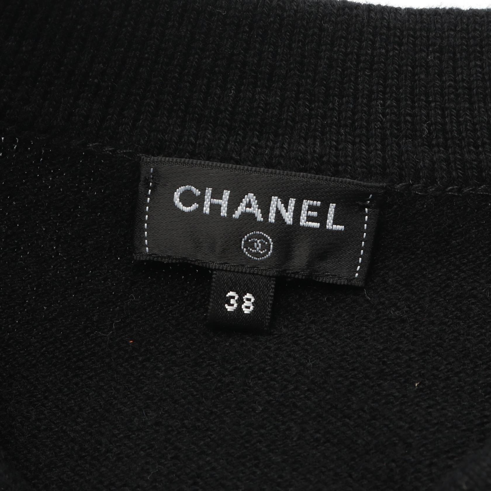 Chanel Coco Mark Button Cashmere Cardigan
