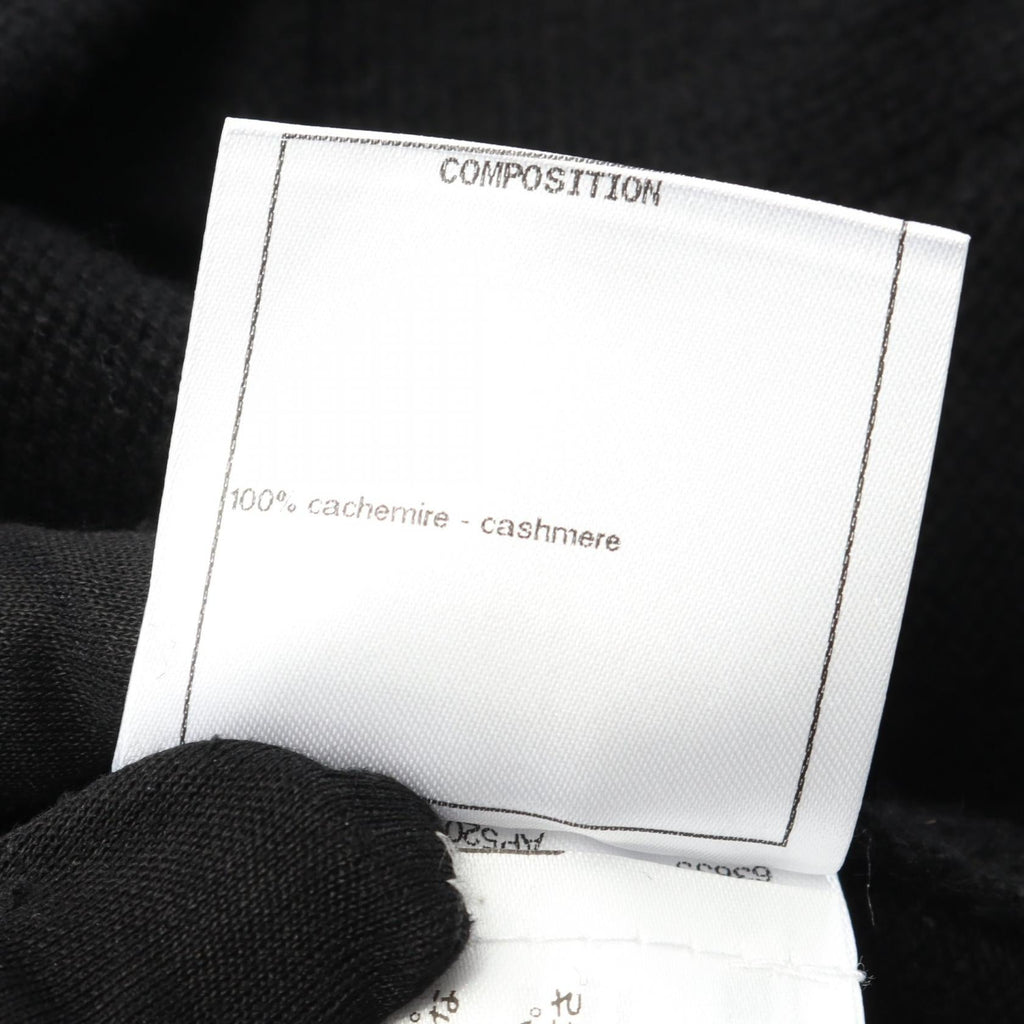 Chanel Coco Mark Button Cashmere Cardigan