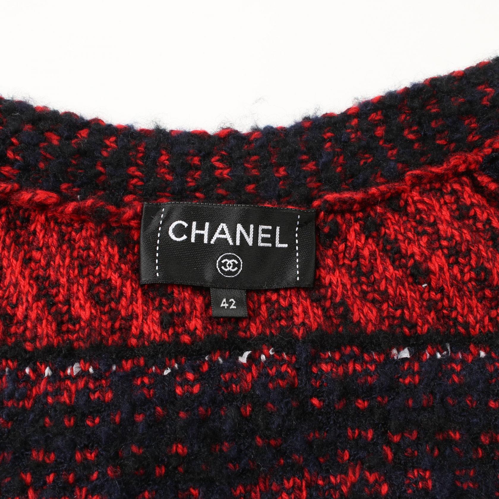 Chanel P75706 Cashmere Wool Cardigan