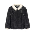 Chanel P57533V31995 Nylon Wool Outerwear