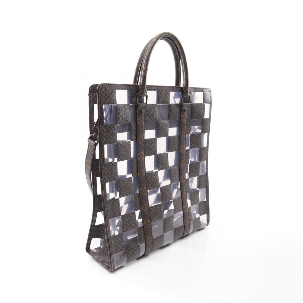 Louis Vuitton Sac Plat Monogram 2way Tote Bag